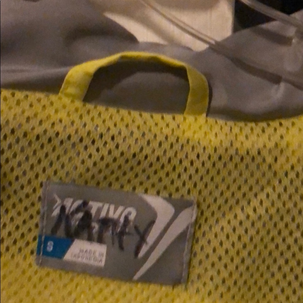 Yellow athletic jacket - Picture 2 of 4